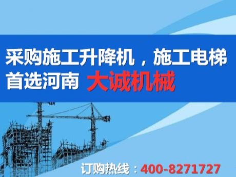 雙籠施工升降機(jī)，工地物料機(jī)價(jià)格多少？